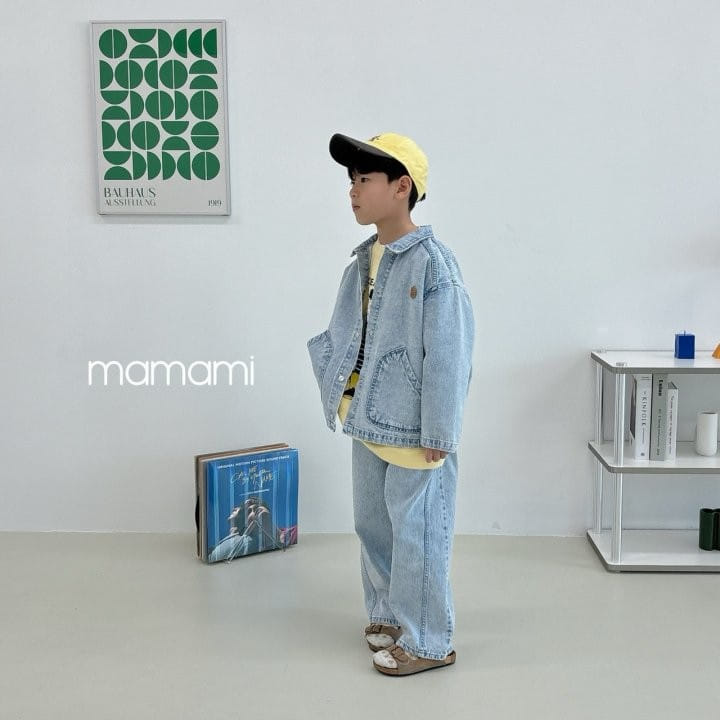 Mamami - Korean Children Fashion - #childrensboutique - Fred Denim Jumper - 7