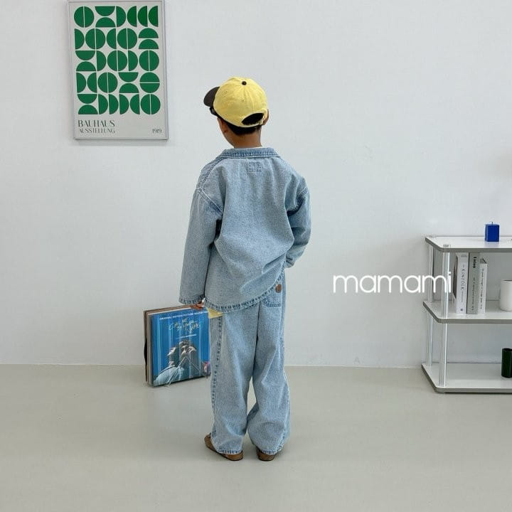 Mamami - Korean Children Fashion - #childrensboutique - Jen Snow Denim Pants - 3