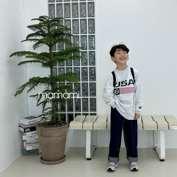 Mamami - Korean Children Fashion - #childrensboutique - Kitsch Denim Pants - 2