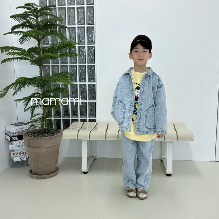Mamami - Korean Children Fashion - #designkidswear - Fred Denim Jumper - 8