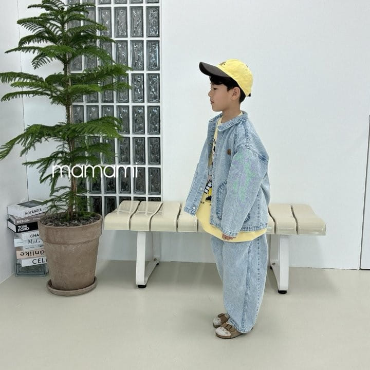 Mamami - Korean Children Fashion - #discoveringself - Fred Denim Jumper - 9