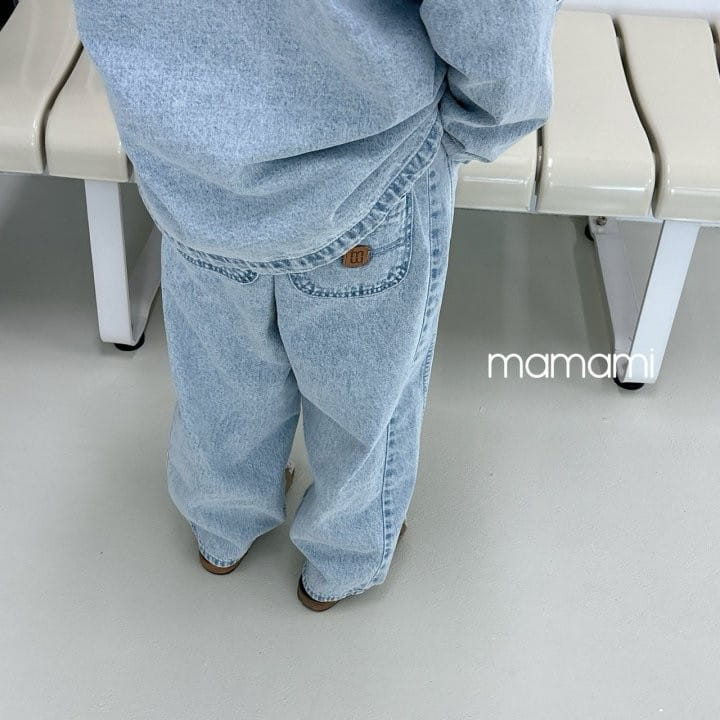 Mamami - Korean Children Fashion - #discoveringself - Jen Snow Denim Pants - 5