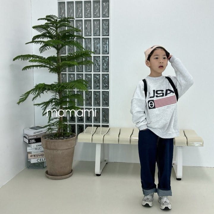 Mamami - Korean Children Fashion - #designkidswear - Kitsch Denim Pants - 4