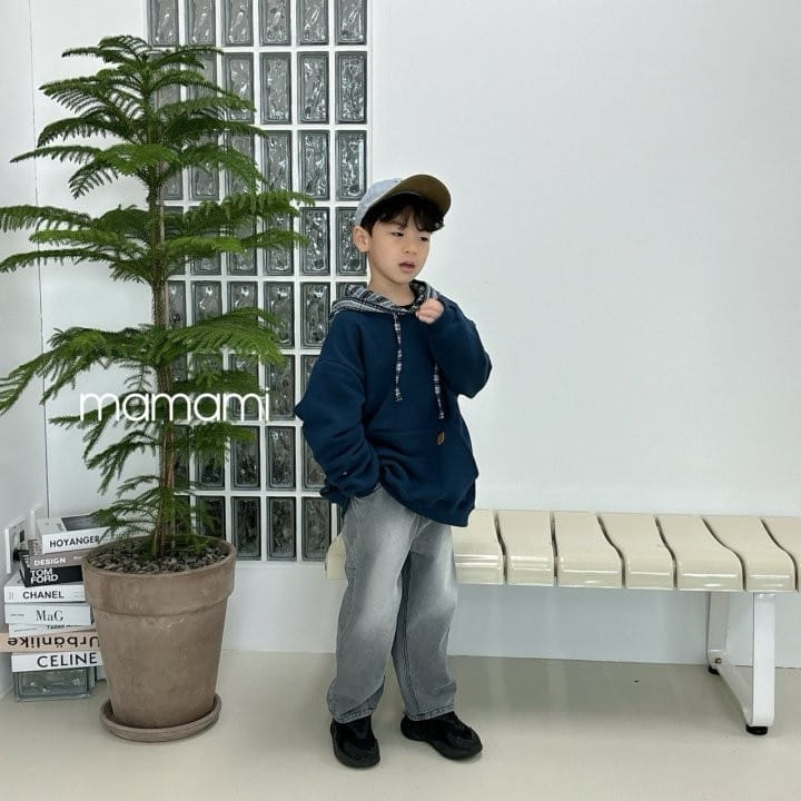 Mamami - Korean Children Fashion - #fashionkids - Check Hoody  - 11