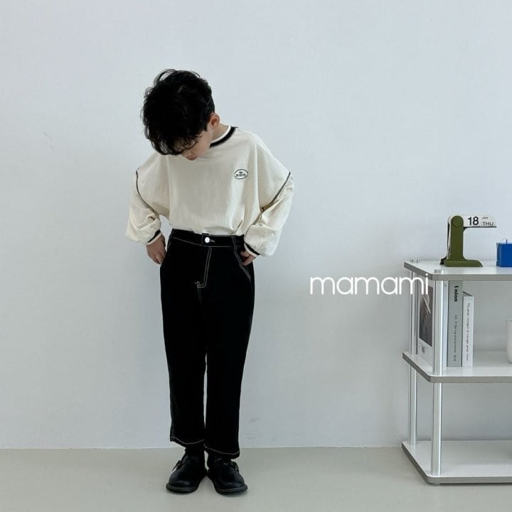 Mamami - Korean Children Fashion - #kidsshorts - The Stitch Tee - 10
