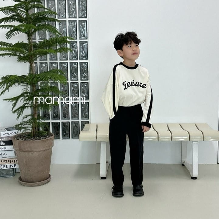 Mamami - Korean Children Fashion - #kidsshorts - Letter Tee - 8
