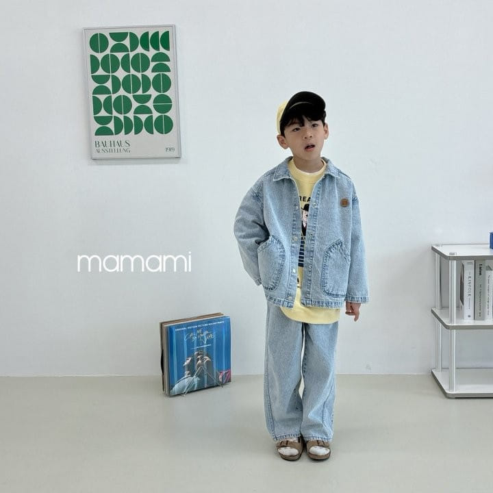 Mamami - Korean Children Fashion - #kidsshorts - Fred Denim Jumper - 11