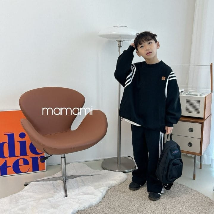Mamami - Korean Children Fashion - #kidsstore - Bold Top Bottom Set