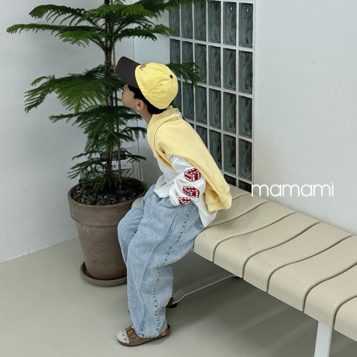 Mamami - Korean Children Fashion - #kidsstore - Jen Snow Denim Pants - 8