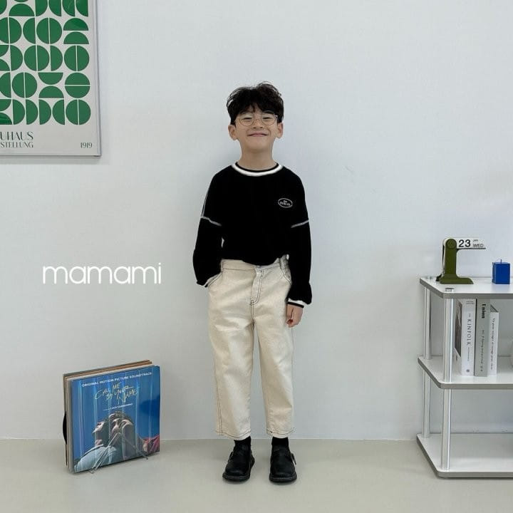 Mamami - Korean Children Fashion - #kidsstore - Sweet Stitch Pants - 6