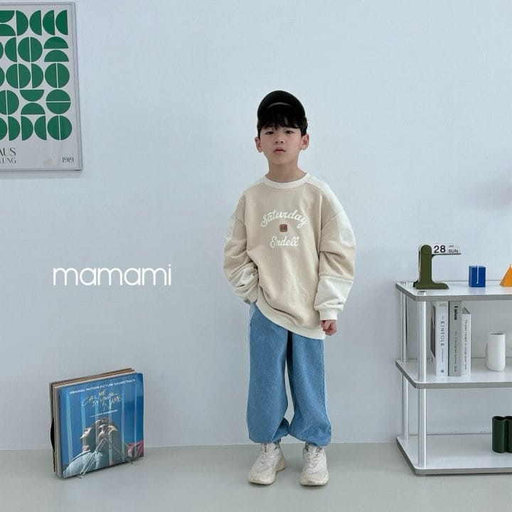 Mamami - Korean Children Fashion - #kidzfashiontrend - Pix Denim Jogger Pants