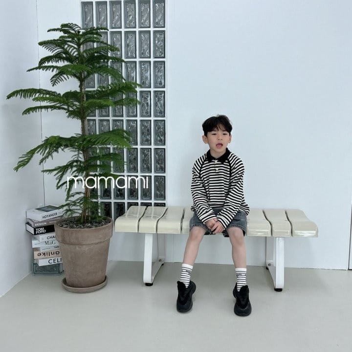 Mamami - Korean Children Fashion - #littlefashionista - Waffle ST Tee - 8