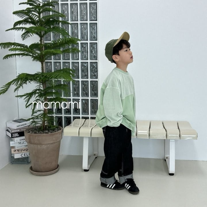 Mamami - Korean Children Fashion - #littlefashionista - Low Terry Sweatshirt - 2