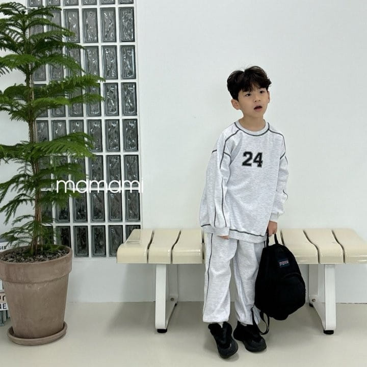 Mamami - Korean Children Fashion - #littlefashionista - 24 Stitch Top Bottom Set - 3