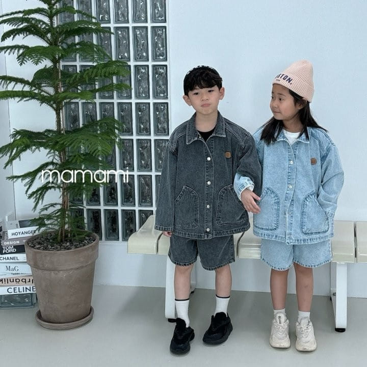 Mamami - Korean Children Fashion - #littlefashionista - Fred Denim Jumper