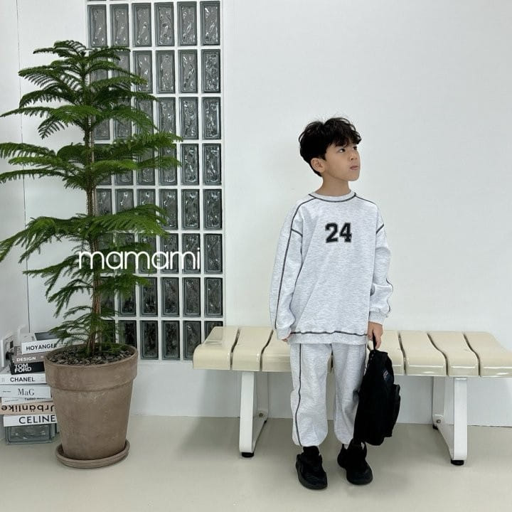 Mamami - Korean Children Fashion - #minifashionista - 24 Stitch Top Bottom Set - 5