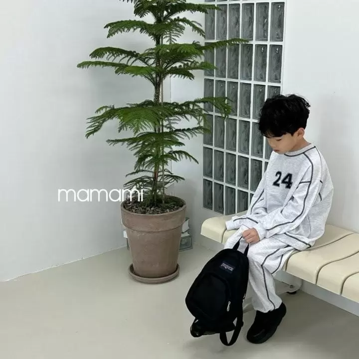 Mamami - Korean Children Fashion - #prettylittlegirls - 24 Stitch Top Bottom Set - 6