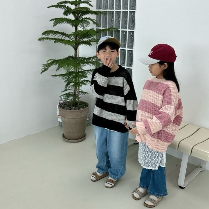 Mamami - Korean Children Fashion - #toddlerclothing - NET Knit - 4