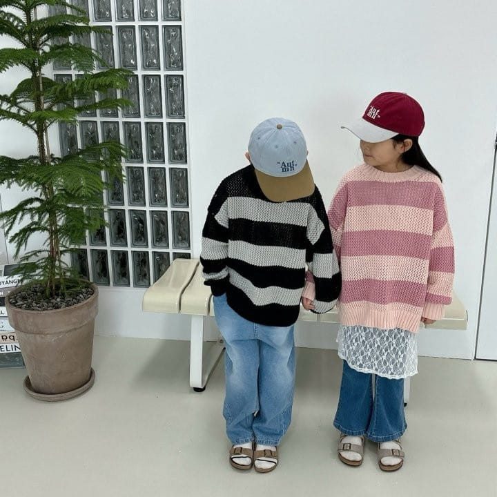 Mamami - Korean Children Fashion - #todddlerfashion - NET Knit - 2