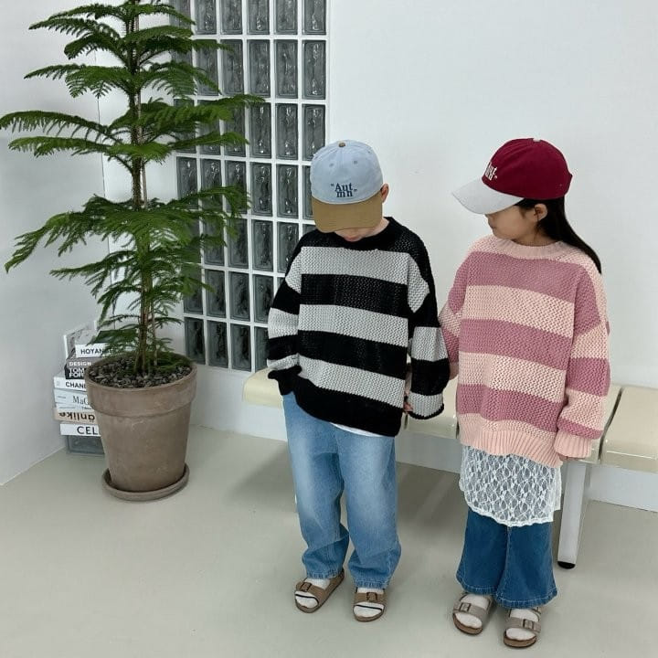 Mamami - Korean Children Fashion - #toddlerclothing - NET Knit - 3
