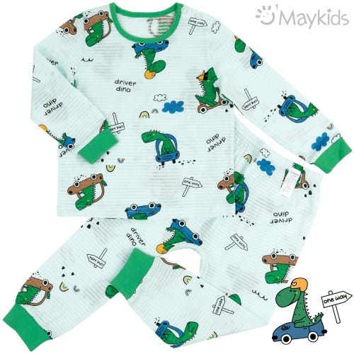 Maykids - Korean Children Fashion - #childofig - Sing Sing Dino Easywear