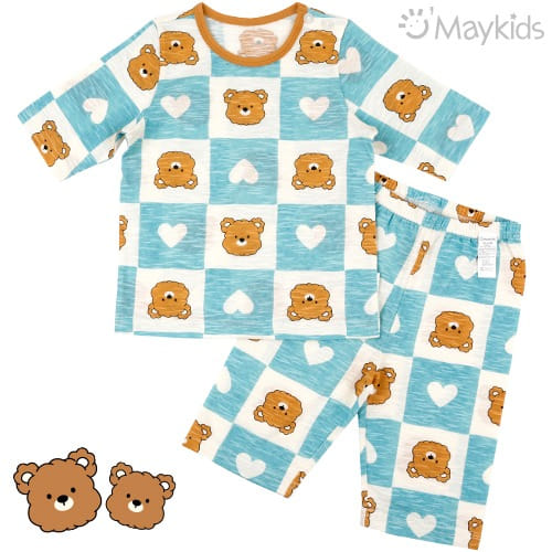 Maykids - Korean Children Fashion - #minifashionista - Cookies Bear Easywear
