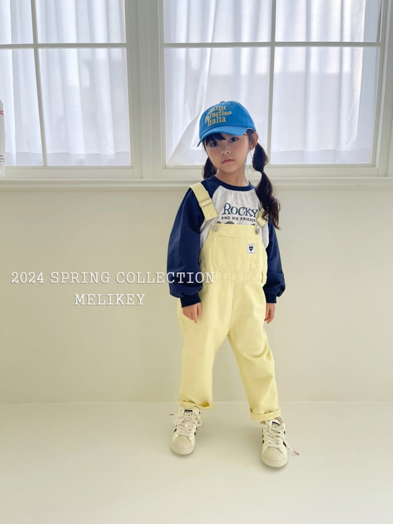 Melikey - Korean Children Fashion - #Kfashion4kids - Pastel Dungarees Pants - 11