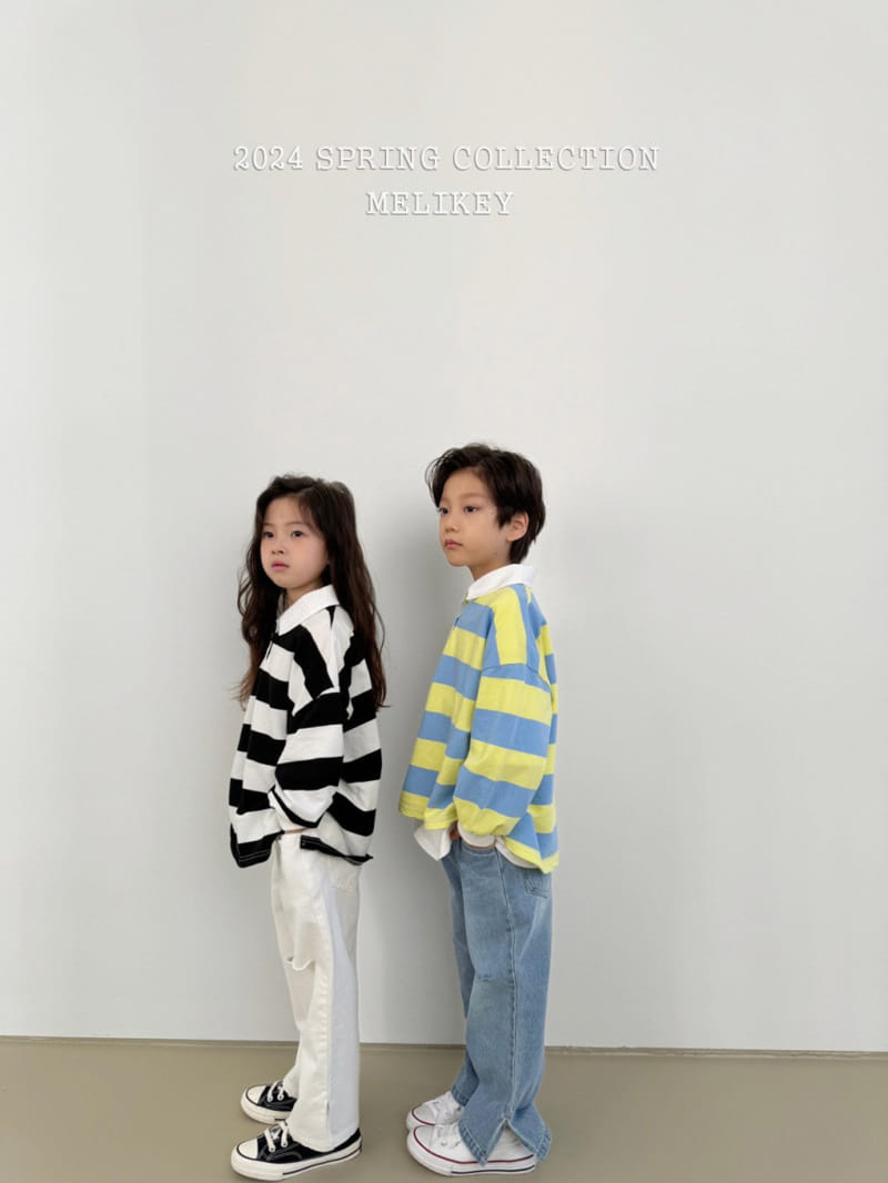 Melikey - Korean Children Fashion - #childofig - Big ST Collar Tee - 10