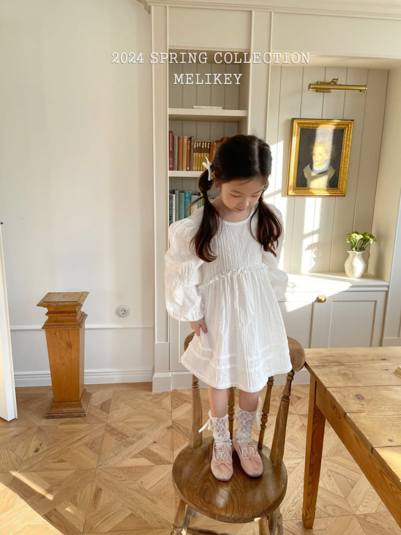 Melikey - Korean Children Fashion - #designkidswear - Pure Puff One-Piece - 2