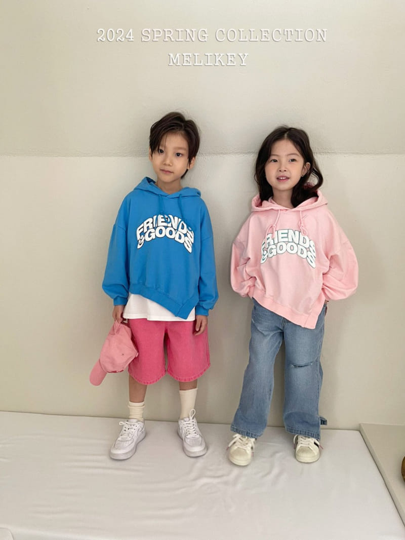 Melikey - Korean Children Fashion - #designkidswear - Friend Hoody Tee