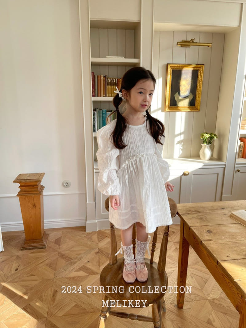 Melikey - Korean Children Fashion - #discoveringself - Pure Puff One-Piece - 3