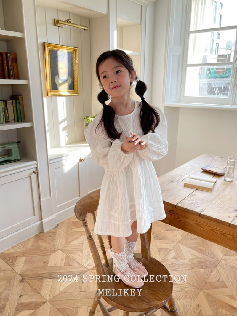 Melikey - Korean Children Fashion - #discoveringself - Pure Puff One-Piece - 4