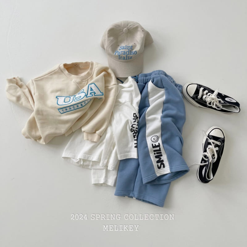 Melikey - Korean Children Fashion - #kidsshorts - Smile Color Pants - 5