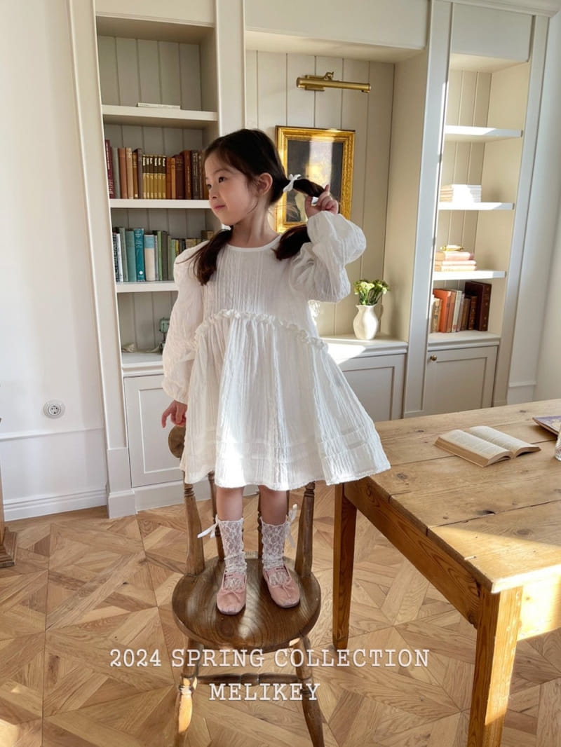 Melikey - Korean Children Fashion - #kidsstore - Pure Puff One-Piece - 6