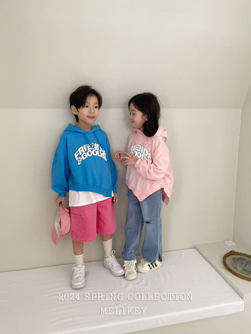 Melikey - Korean Children Fashion - #kidzfashiontrend - Friend Hoody Tee - 6