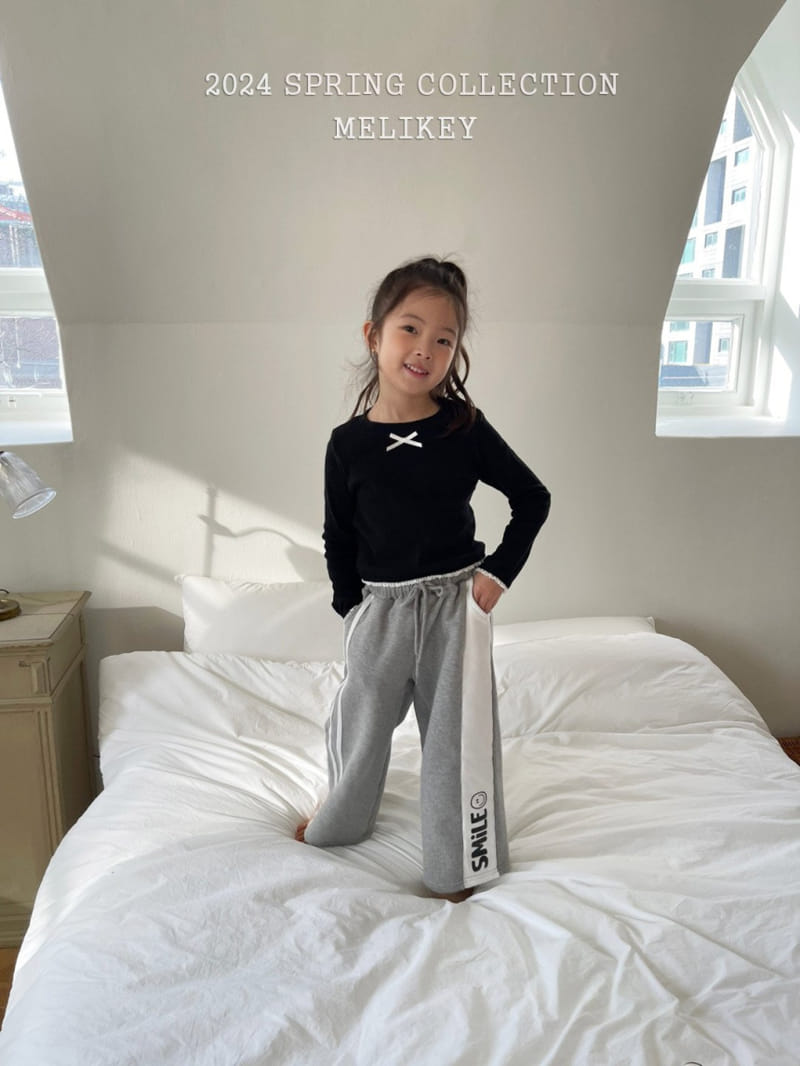 Melikey - Korean Children Fashion - #kidzfashiontrend - Smile Color Pants - 7