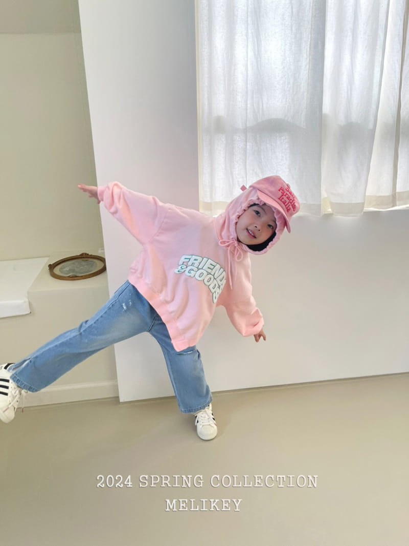Melikey - Korean Children Fashion - #littlefashionista - Friend Hoody Tee - 8