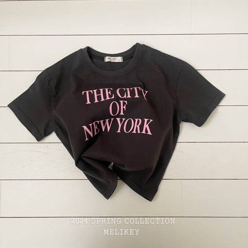 Melikey - Korean Children Fashion - #littlefashionista - City Short Sleeve Tee - 6