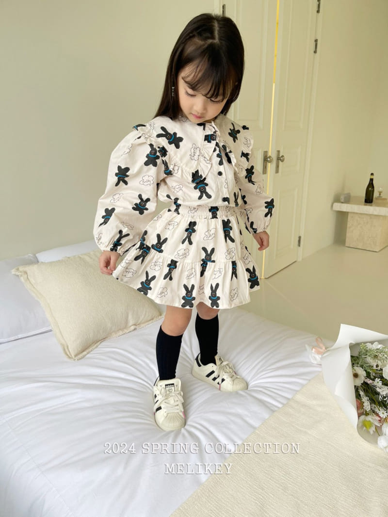 Melikey - Korean Children Fashion - #magicofchildhood - Carrack Can Cang Skirt