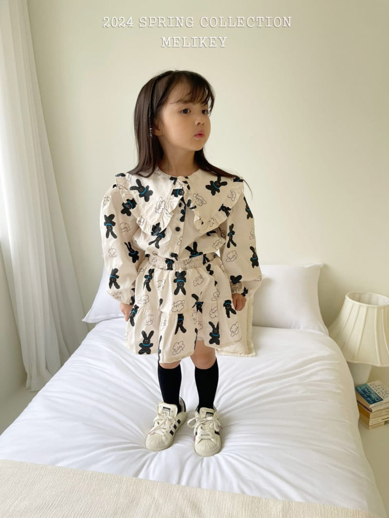 Melikey - Korean Children Fashion - #prettylittlegirls - Carrack Can Cang Skirt - 3
