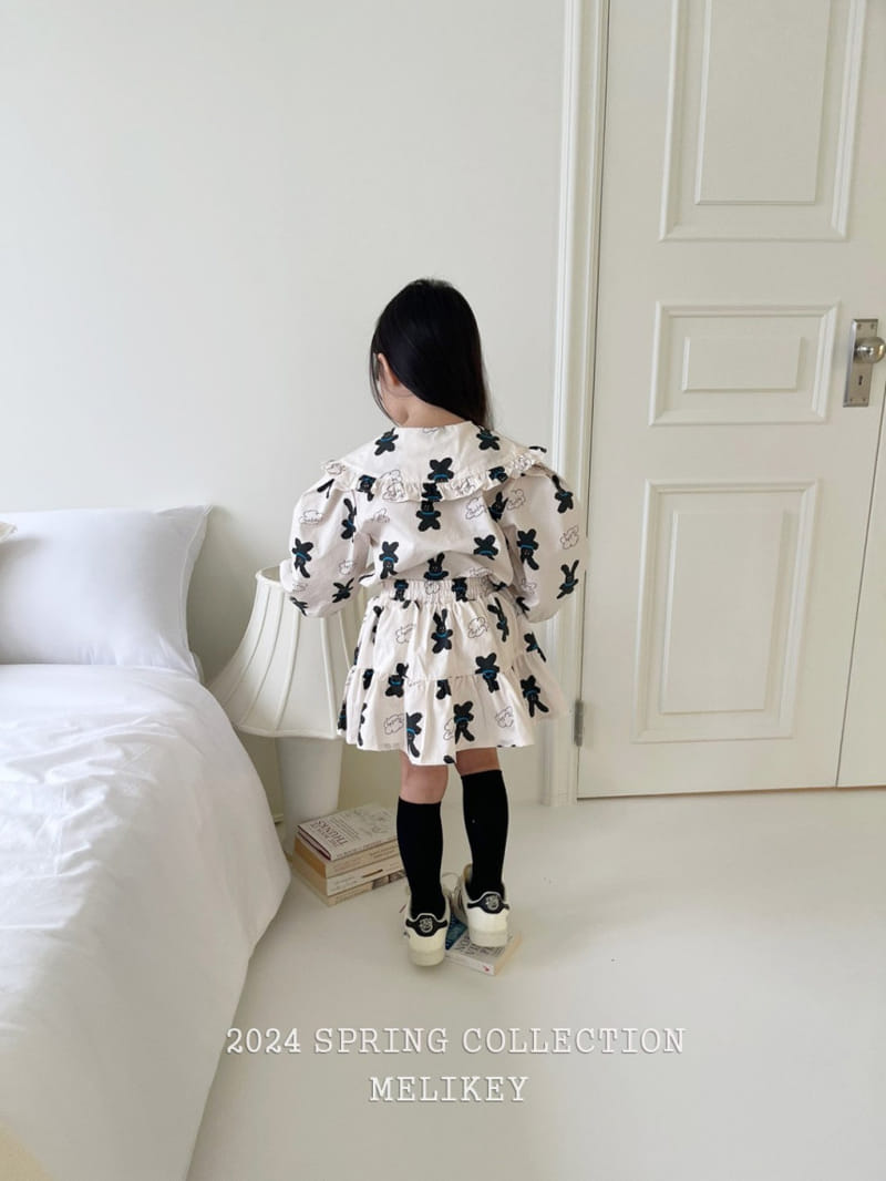 Melikey - Korean Children Fashion - #stylishchildhood - Carrack Can Cang Skirt - 6