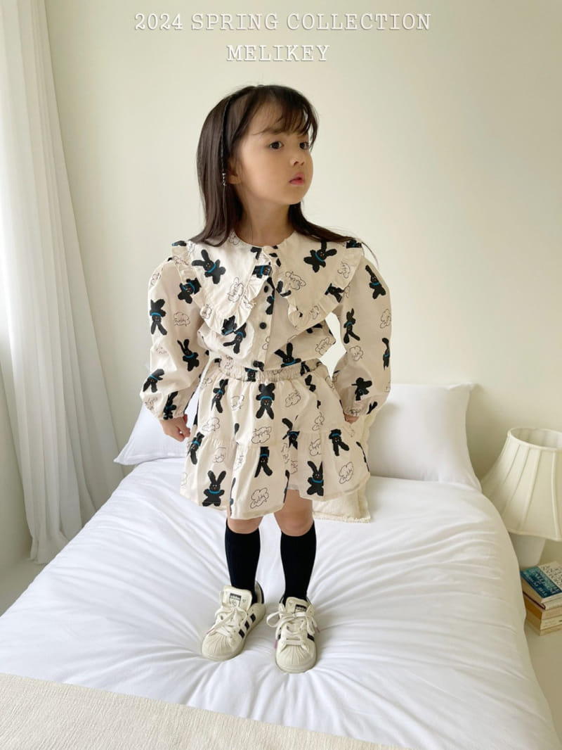 Melikey - Korean Children Fashion - #prettylittlegirls - Carrack Can Cang Skirt - 4