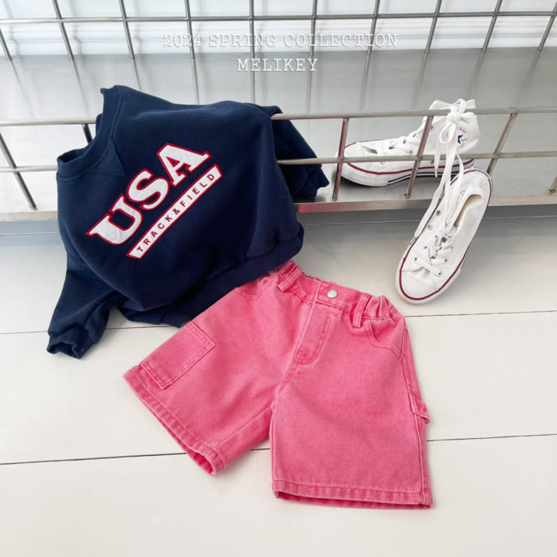 Melikey - Korean Children Fashion - #toddlerclothing - Cation Shorts - 6