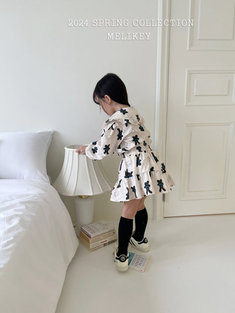 Melikey - Korean Children Fashion - #toddlerclothing - Carrack Can Cang Skirt - 5