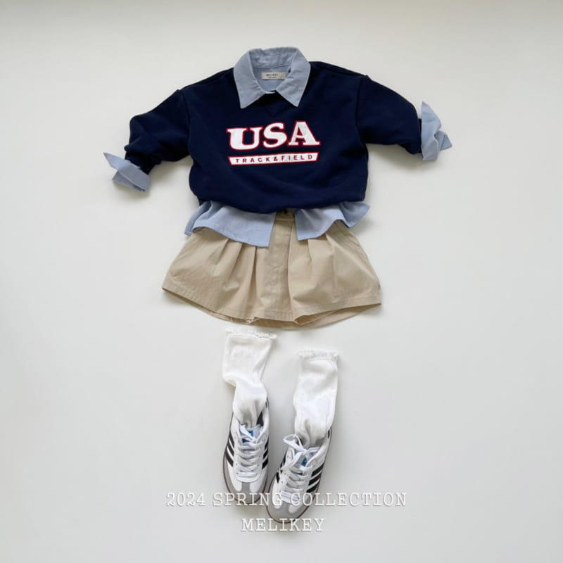 Melikey - Korean Children Fashion - #toddlerclothing - C Wrinkle Skirt - 3