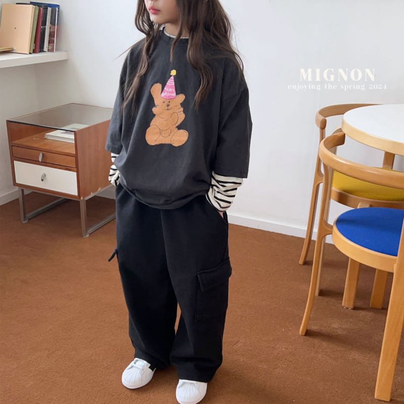 Mignon - Korean Children Fashion - #Kfashion4kids - School Cargo Pants - 9