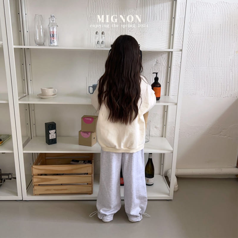 Mignon - Korean Children Fashion - #childofig - Ribbon Sweatshirt - 9