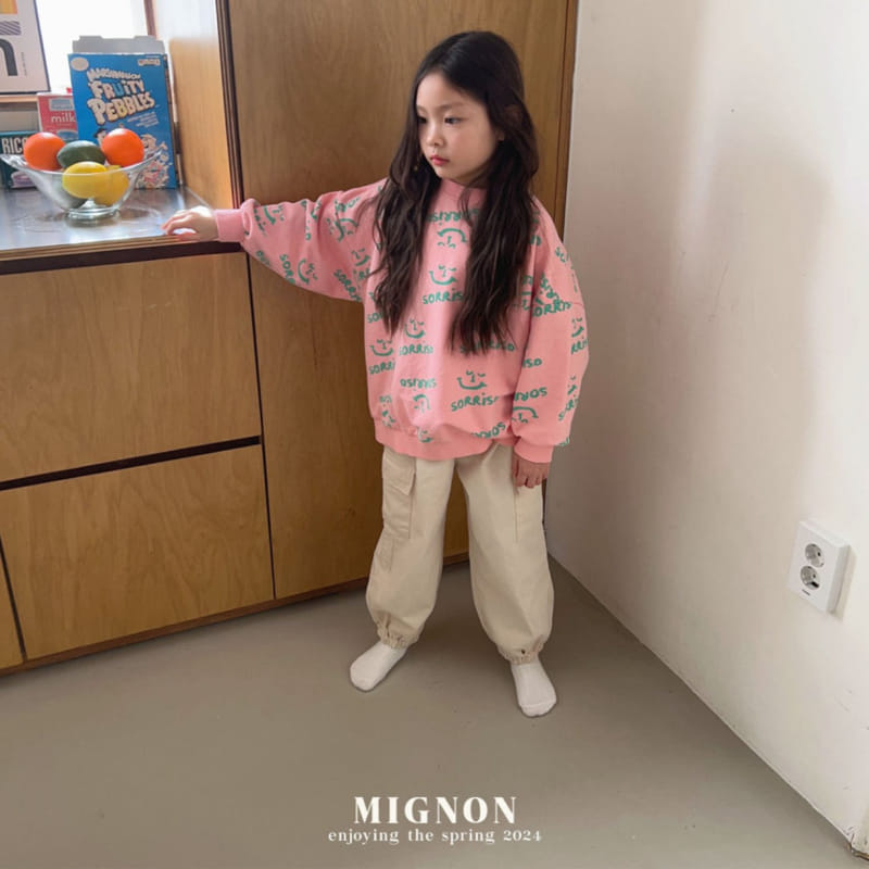 Mignon - Korean Children Fashion - #childrensboutique - Face Sweatshirt - 9