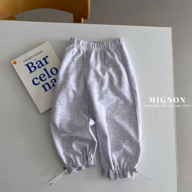 Mignon - Korean Children Fashion - #designkidswear - String Jogger Pants