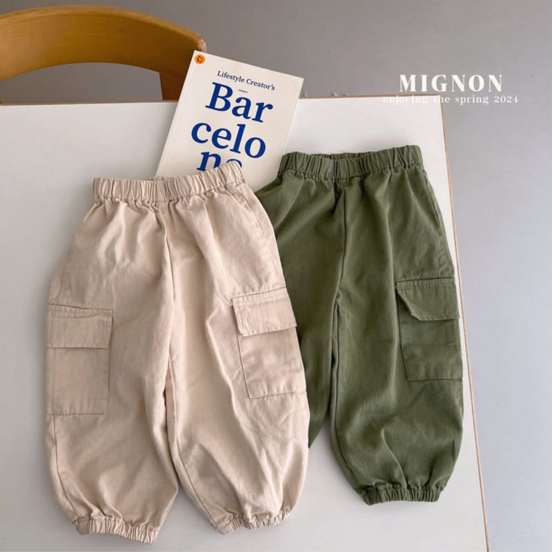 Mignon - Korean Children Fashion - #discoveringself - Boston Cargo Pants